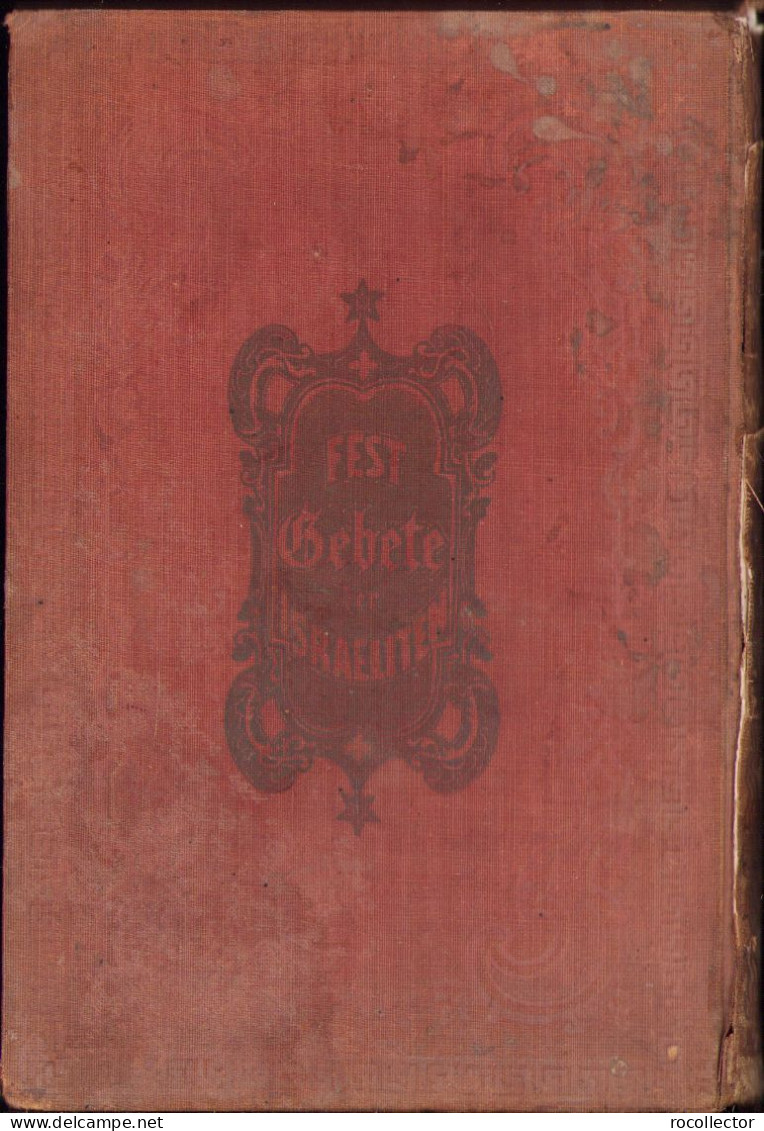 Gebete Für Den Zweiten Tag Des Neujahrs-Festes De Landau, 1875, Prag C1168 - Libri Vecchi E Da Collezione