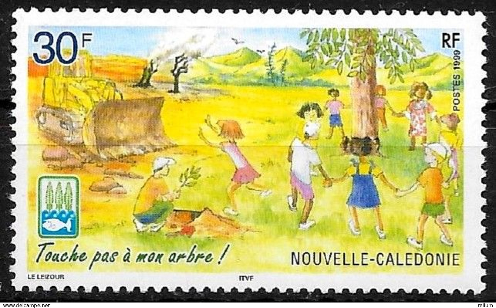 Nouvelle Calédonie 1999 - Yvert Et Tellier Nr. 807 - Michel Nr. 1192 ** - Unused Stamps