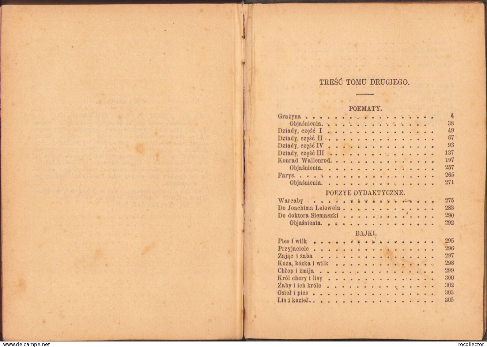 Poezye Adama Mickiewicza, 1897, Volume I + II, Warszawa C1165 - Libri Vecchi E Da Collezione