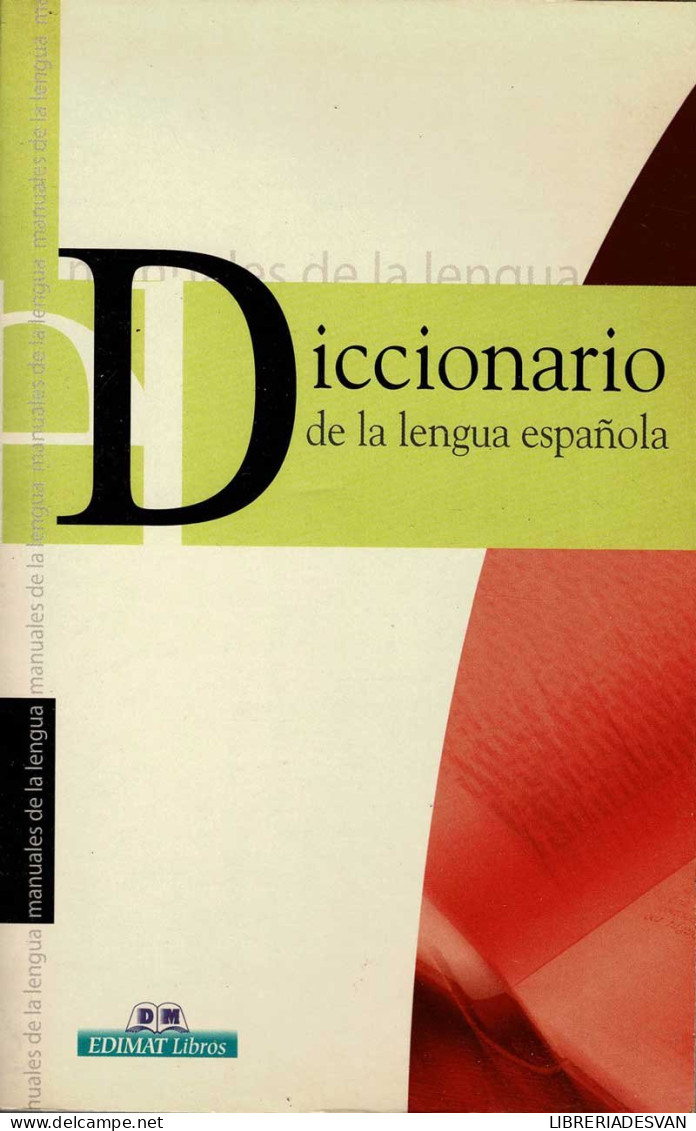 Diccionario De La Lengua Española (abreviado). Manuales De La Lengua - Woordenboeken,encyclopedieën