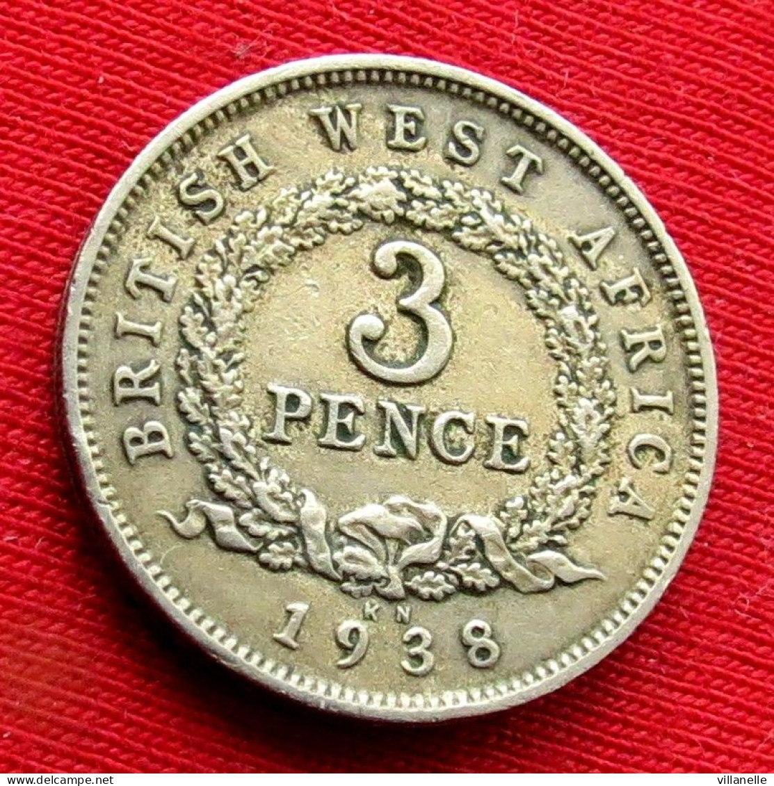 British West Africa 3 Pence 1938 KN Brits Afrika Afrique Britannique Britanica  W ºº - Autres – Afrique