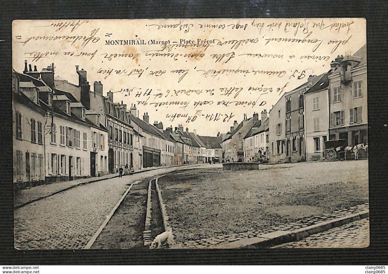 51 - MONTMIRAIL - Place  Frérot - 1914 - Montmirail