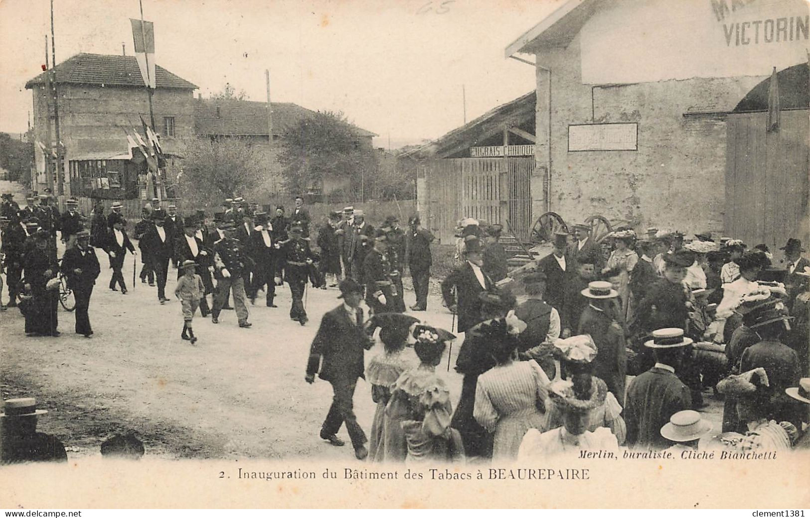 Inauguration Du Batiment Des Tabacs à Beaurepaire - Beaurepaire