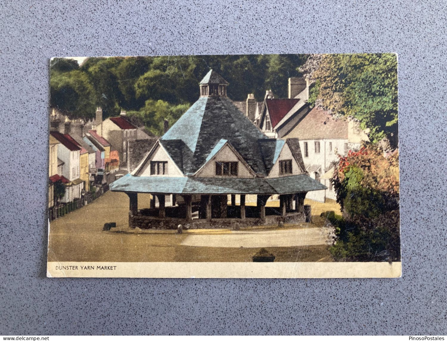 Dunster Yarn Market Carte Postale Postcard - Other & Unclassified