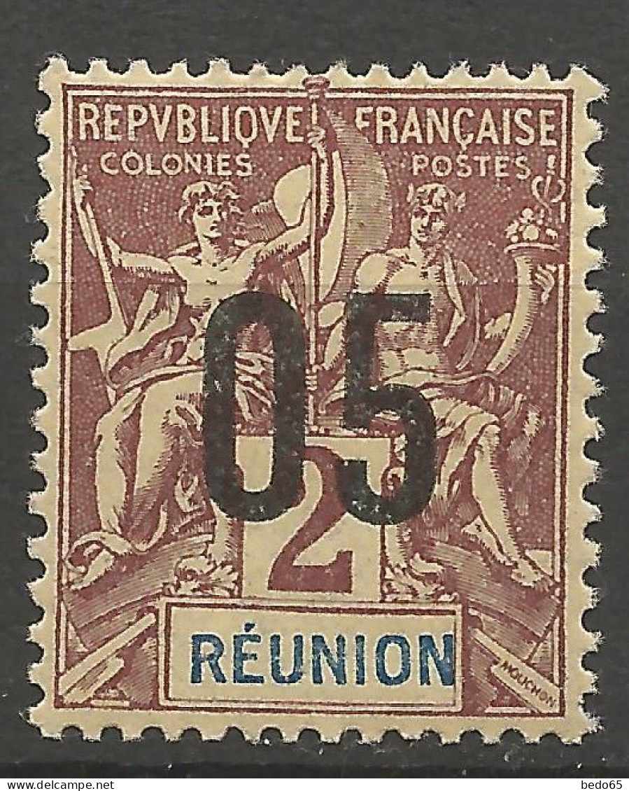 REUNION N° 72 NEUF** LUXE SANS CHARNIERE / Hingeless / MNH - Nuevos