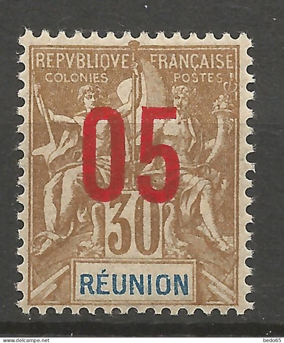 REUNION N° 76 NEUF** LUXE SANS CHARNIERE / Hingeless / MNH - Unused Stamps