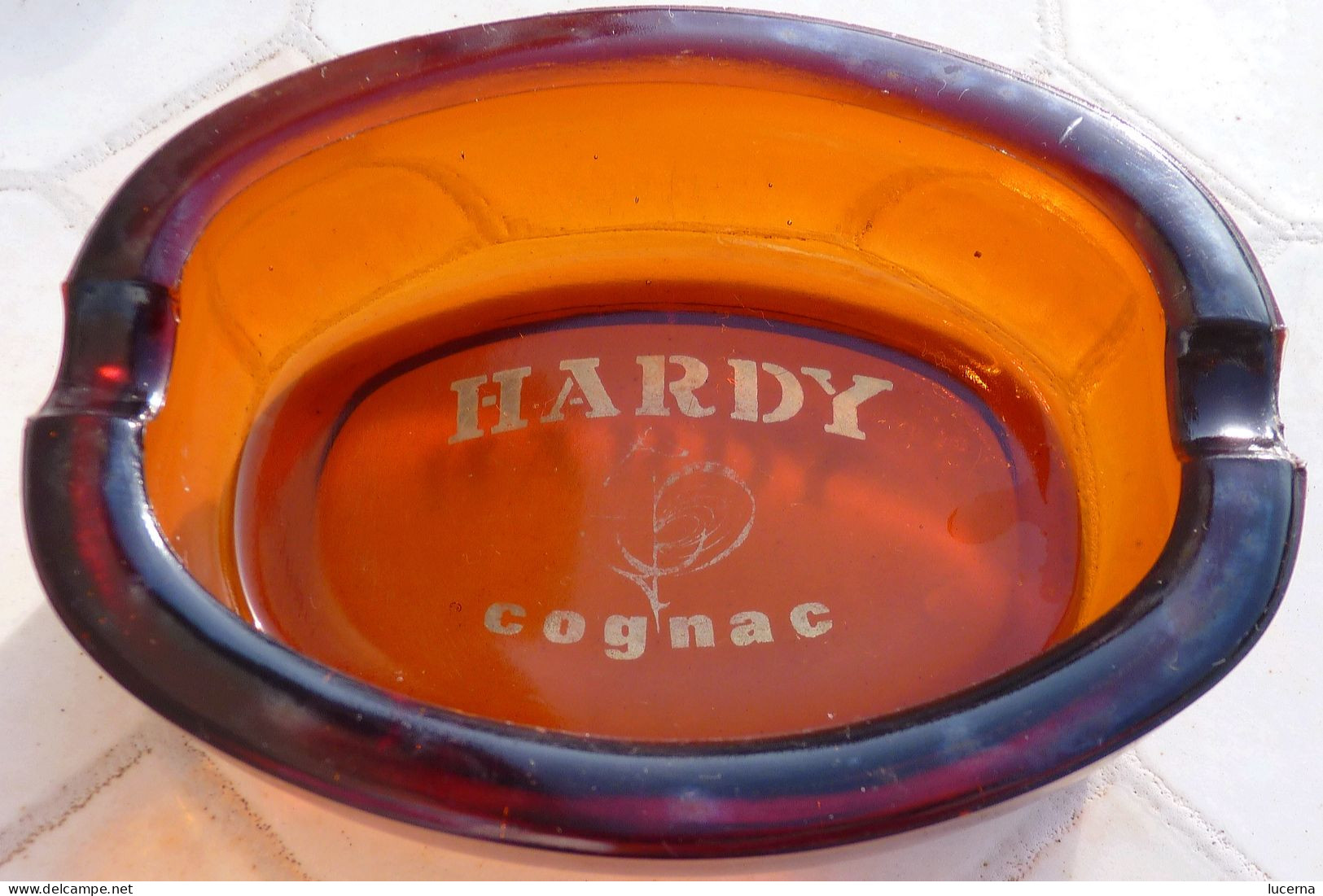 Ancien Cendrier Cognac Hardy Vintage Publicité - Andere & Zonder Classificatie