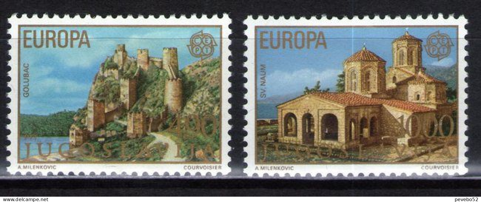 YUGOSLAVIA 1978 - EUROPA Stamps - Monuments MNH - Nuovi