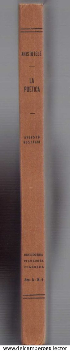 La poetica di Aristotele di Augusto Rostagni, 1934 C999