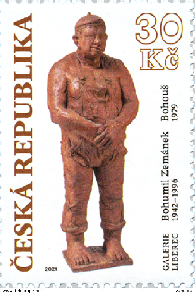 ** 1112 Czech Republic B. Zemanek, Sculptor 2021 - Nuovi