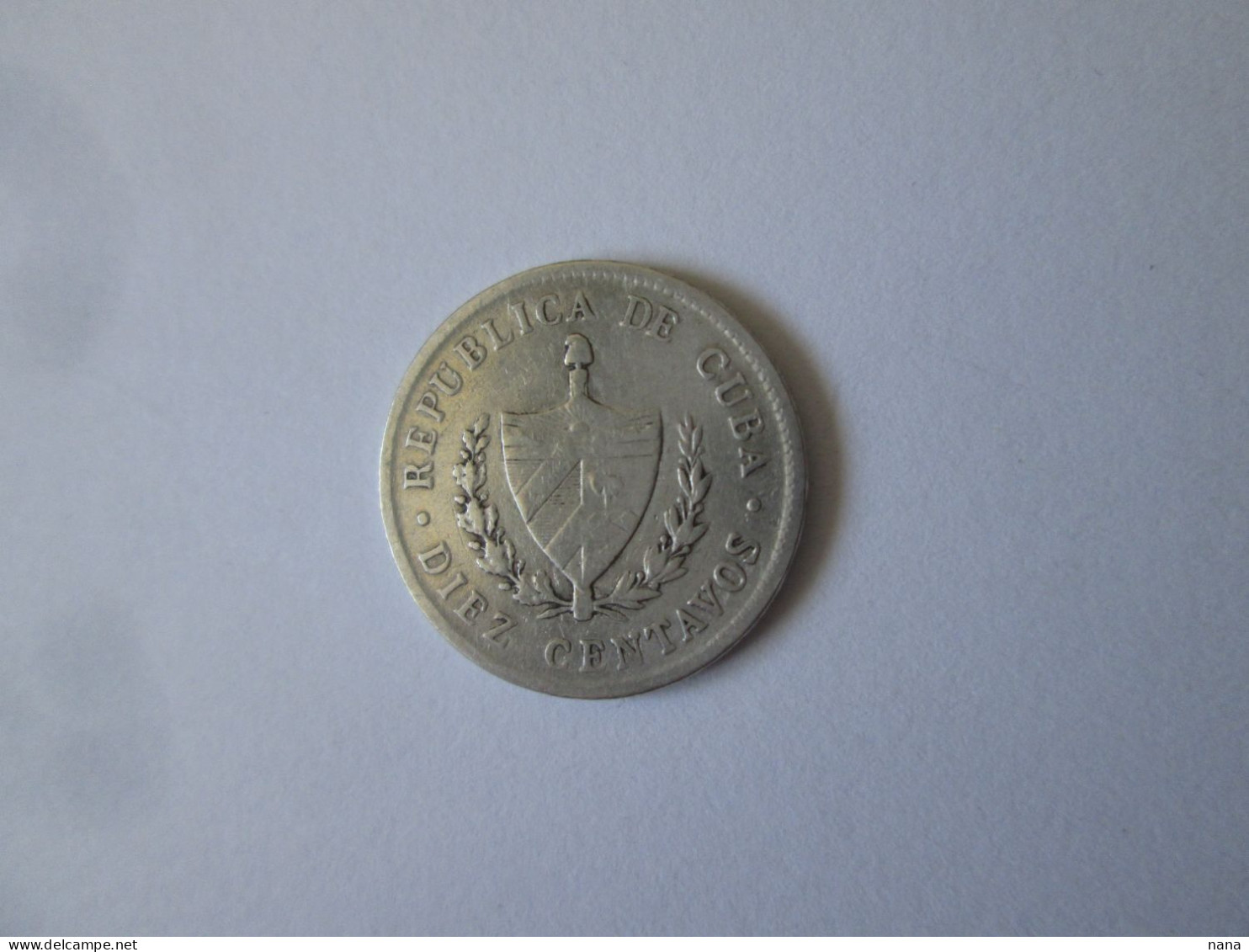 Cuba 10 Centavos 1920 Argent/silver 900 Coin - Cuba