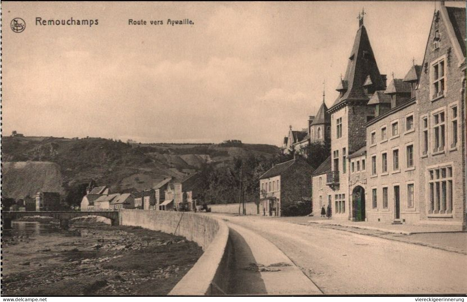 ! Cpa Remouchamps, Route Vers Aywaille, Ed. Nels - Aywaille