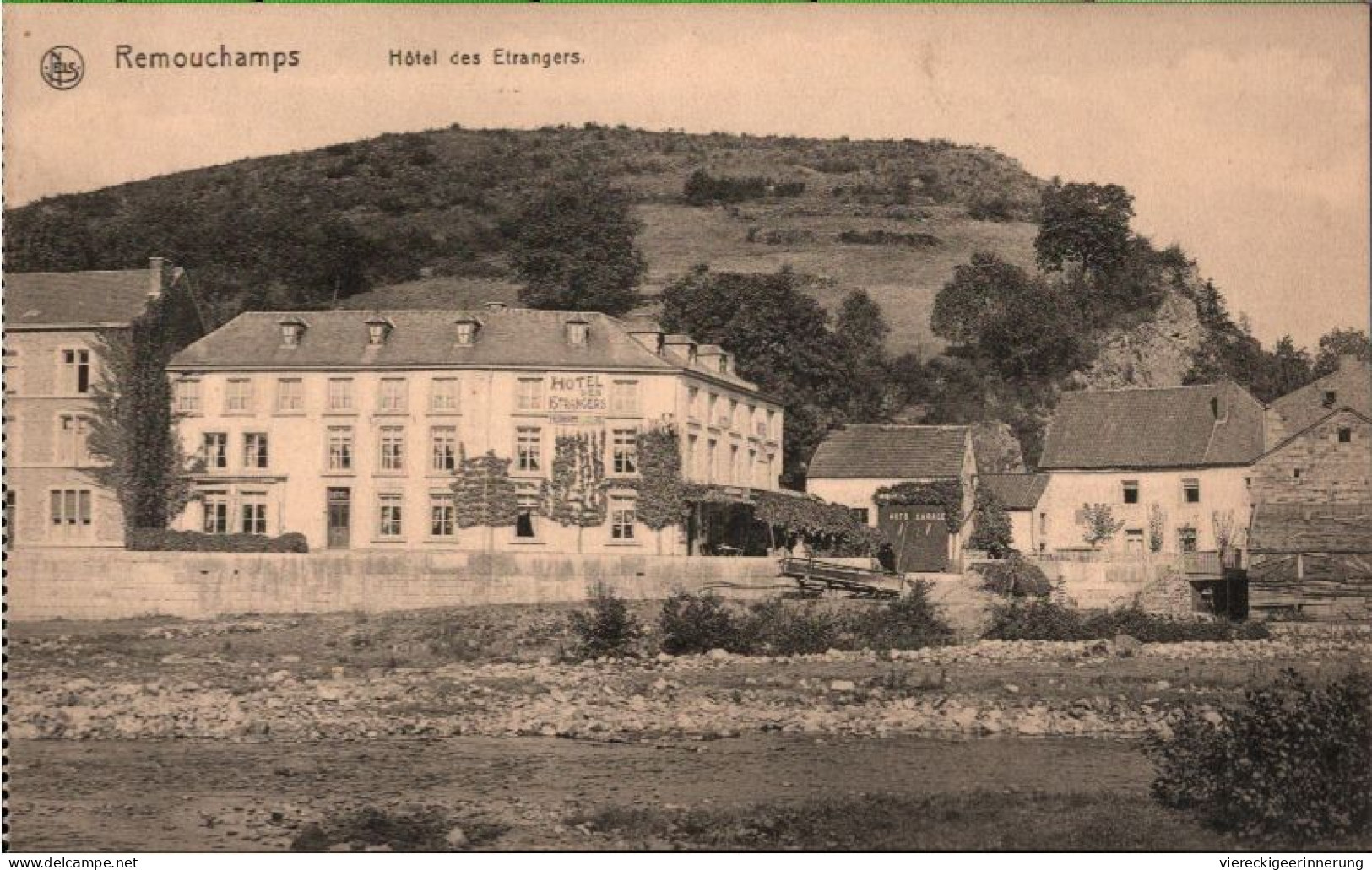 ! Cpa Remouchamps, Aywaille, Hotel Des Etrangers, Ed. Nels - Aywaille