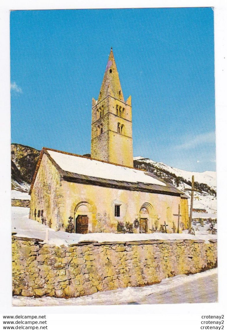 05 CEILLAC EN QUEYRAS Vers Guillestre N°182 Eglise Sainte Cécile VOIR DOS - Guillestre