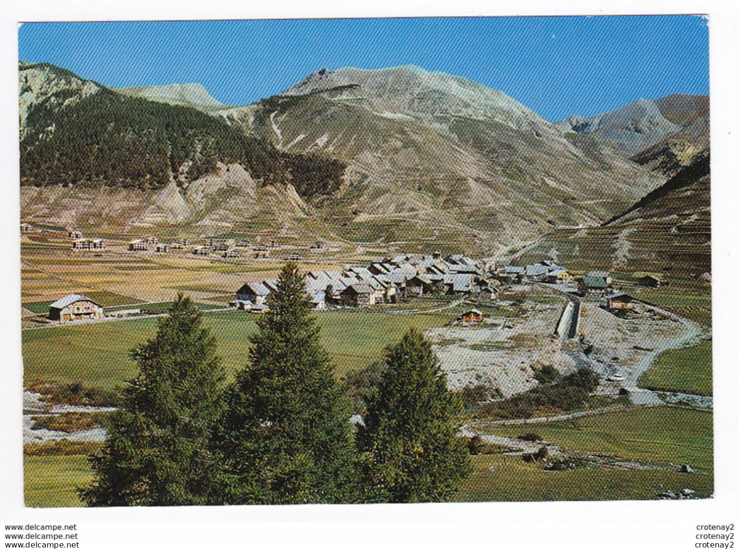 05 CEILLAC Vers Guillestre N°7399 Vue Générale Au Fond Le Col BRAMOUSSE Et Le Col FROMAGE VOIR DOS - Guillestre