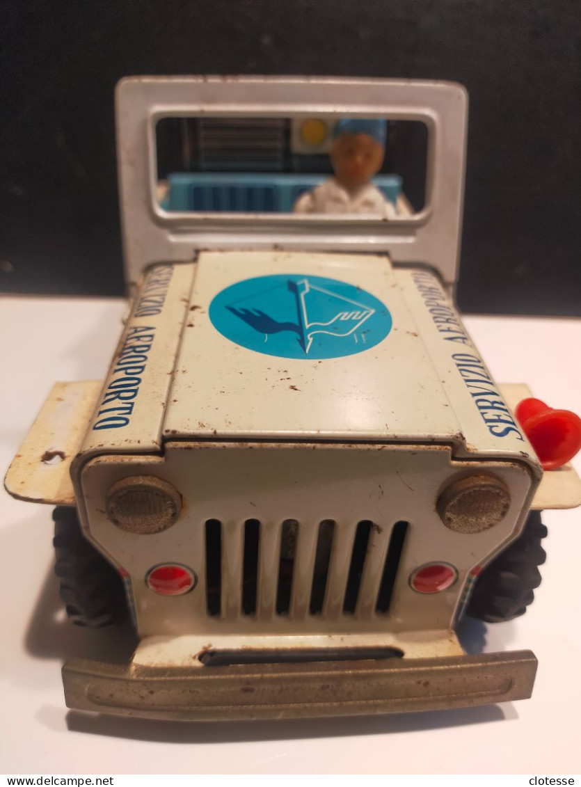 Giochi Anni 60/70 Jeep Alitalia - Toy Memorabilia