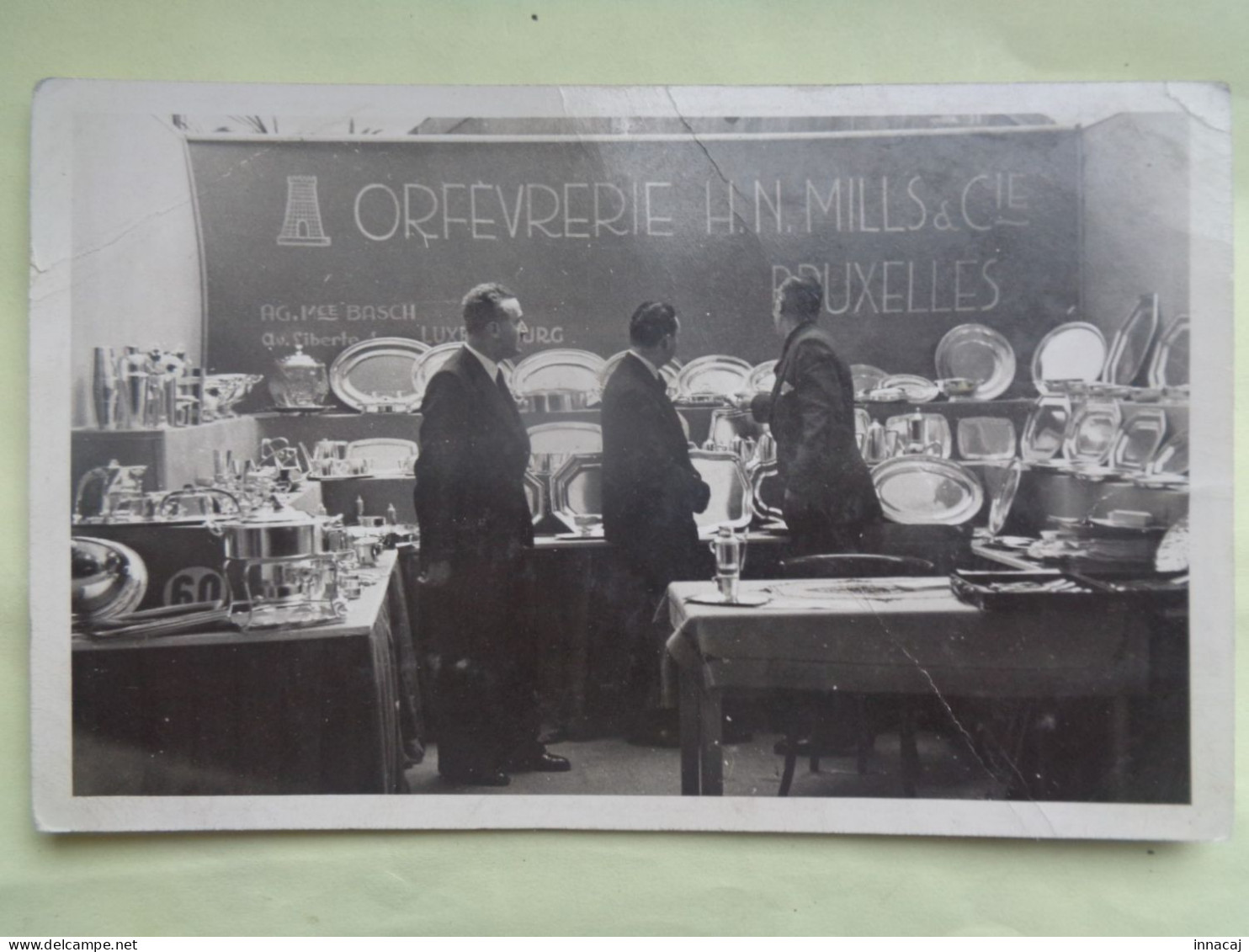 102-19-33             BRUXELLEs   Orfévrerie H.N. Mills & Cie    ( Photo Glacée ) - Fêtes, événements