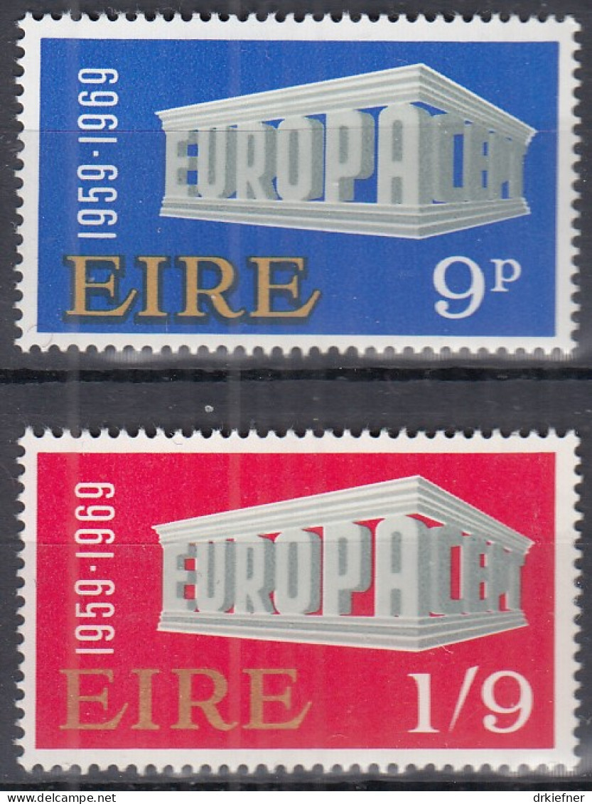 IRLAND  230-231, Postfrisch **, Europa CEPT, 1969 - Ungebraucht