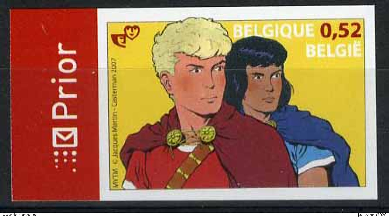 België 3610 ON - Jeugdfilatelie - Strips - BD - Comics - Alex En Enak - Alix - Ongetand - Non Dentelé - 2001-…