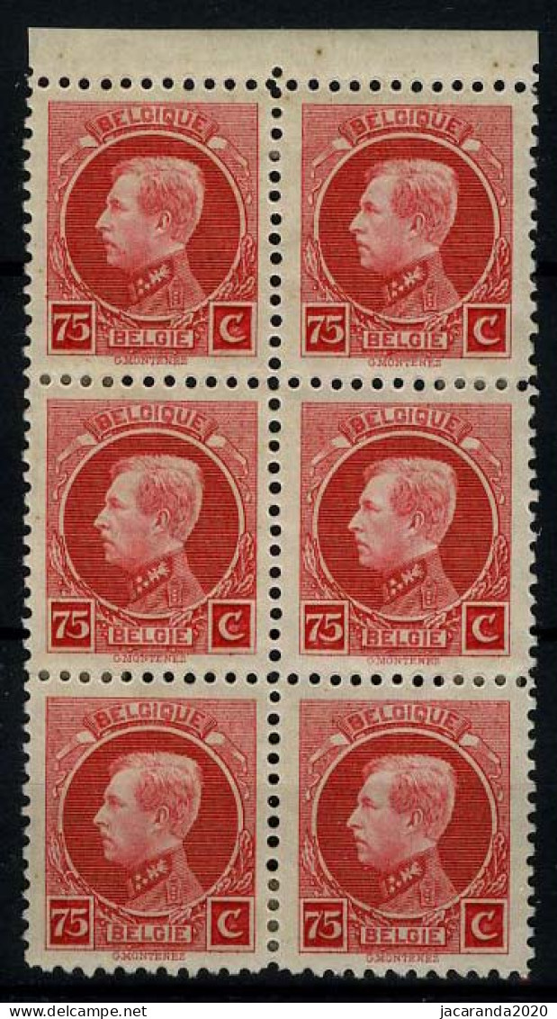 België 212 * - Koning Albert I - 1921-1925 Piccolo Montenez