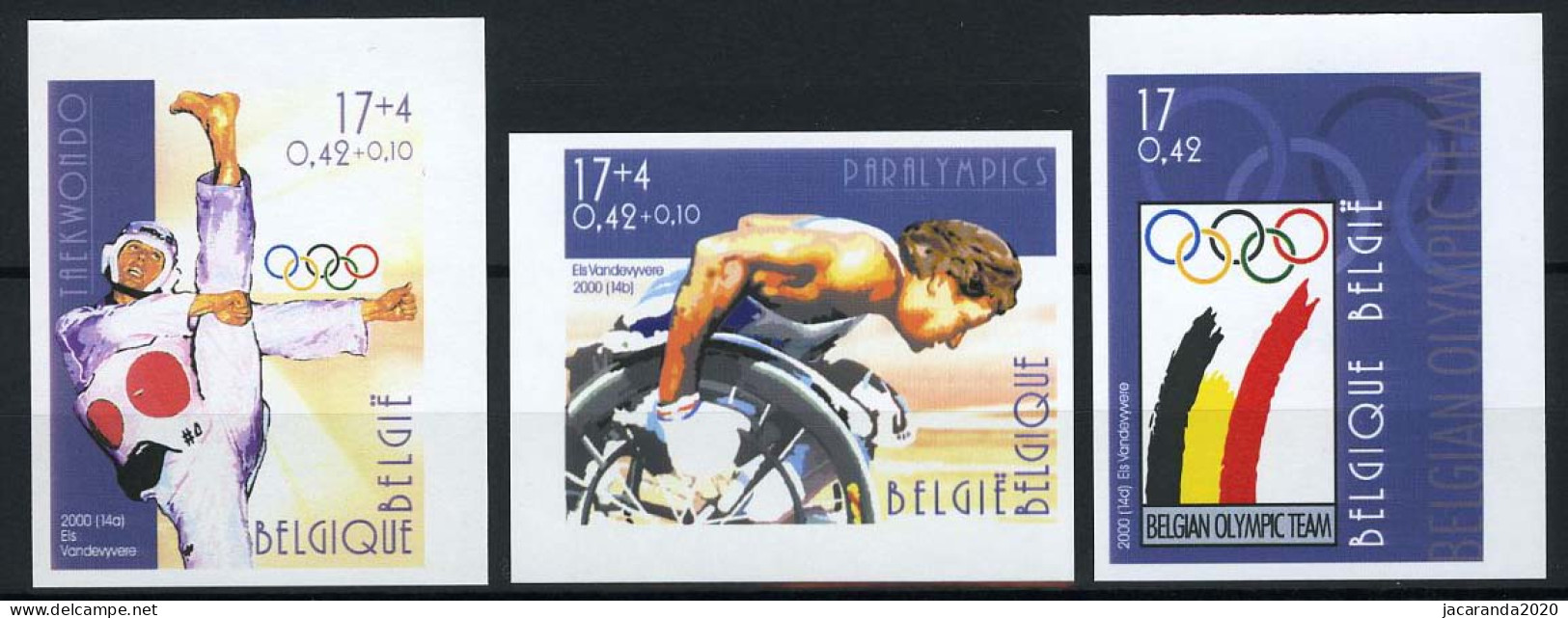 België 2908/10 ON - Sport - Olympische Spelen - Sydney 2000 - Paralympics  - 1981-2000