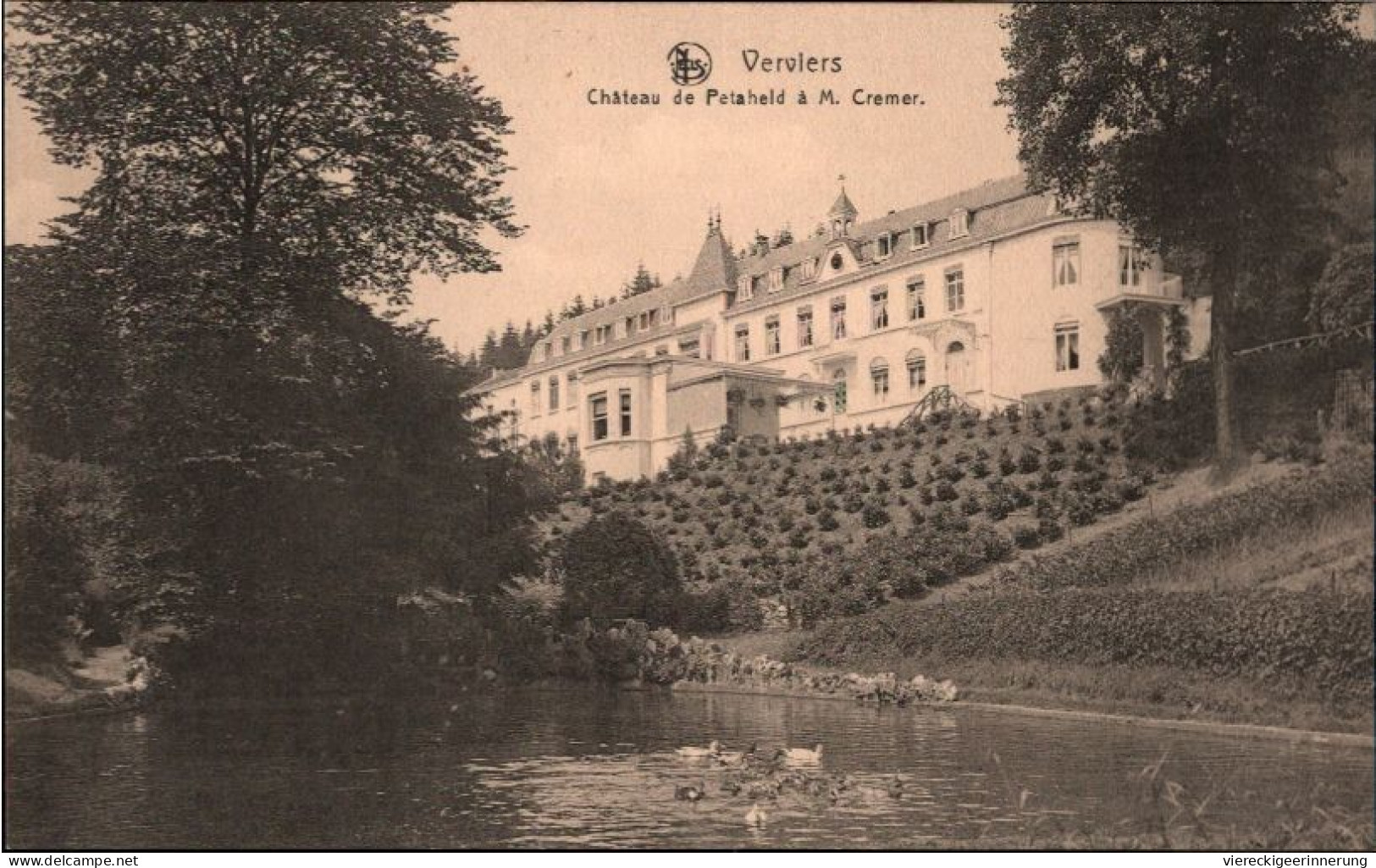 ! Cpa Verviers, Chateau, Ed. Nels - Verviers