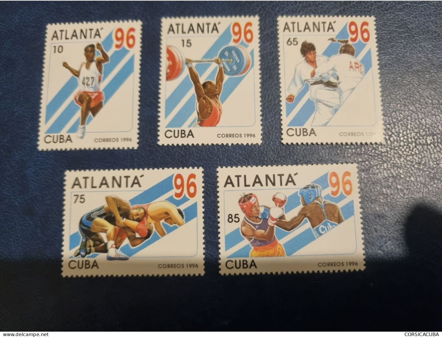 CUBA  NEUF  1996   JUEGOS  OLIMPICOS  ATLANTA  //  PARFAIT  ETAT  //  1er  CHOIX  // - Nuovi