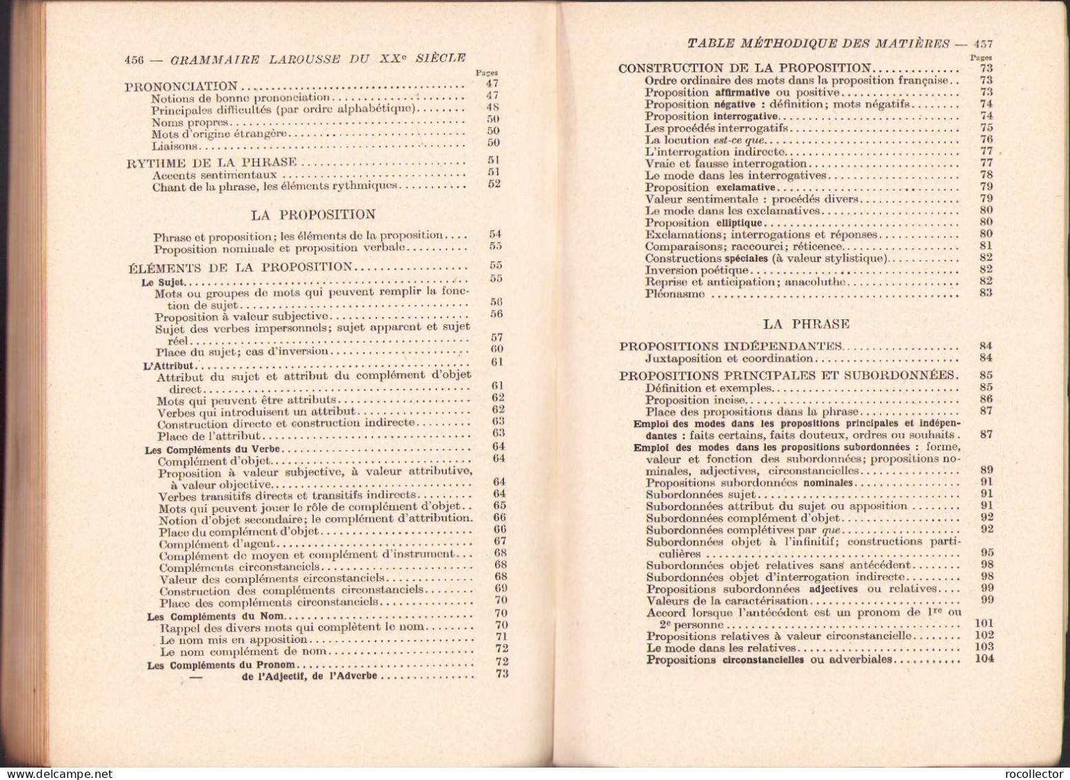 Grammaire Larousse du XXe siecle 1936 C774