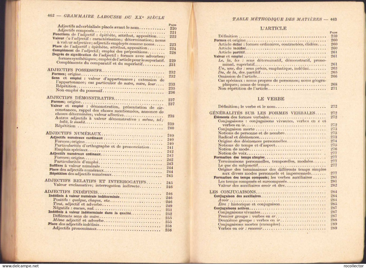 Grammaire Larousse du XXe siecle 1936 C774