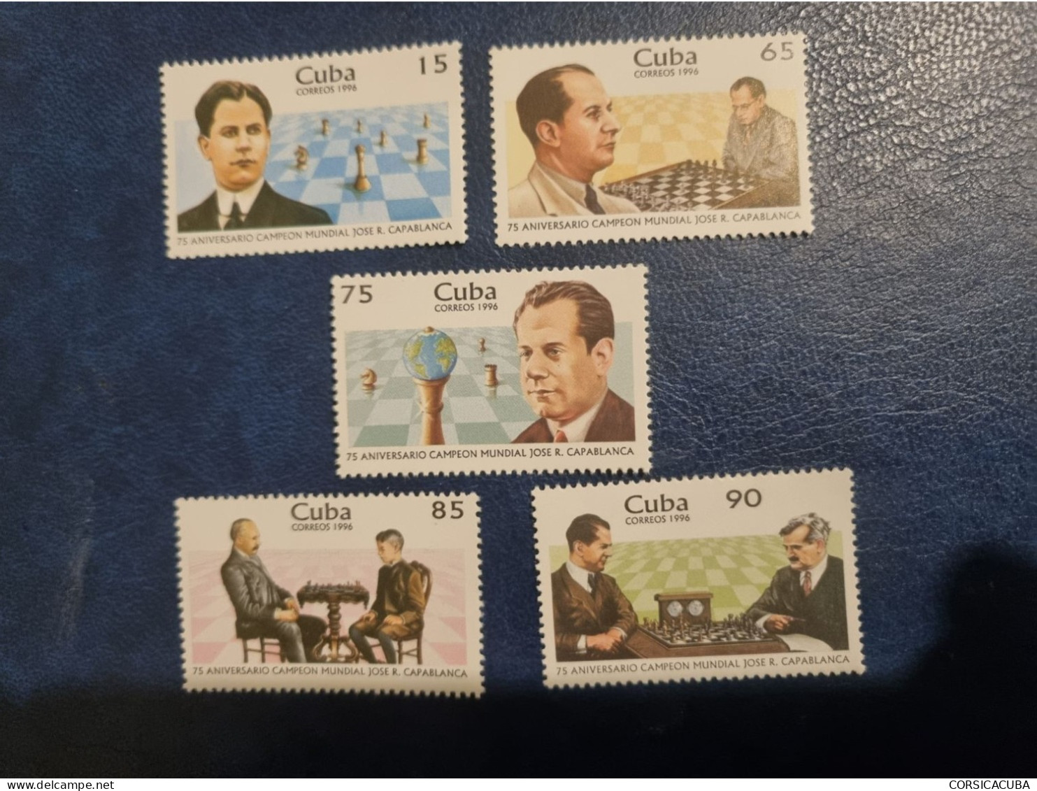 CUBA  NEUF  1996   JOSE  RAUL  CAPABLANCA  //  PARFAIT  ETAT  //  1er  CHOIX  // - Unused Stamps
