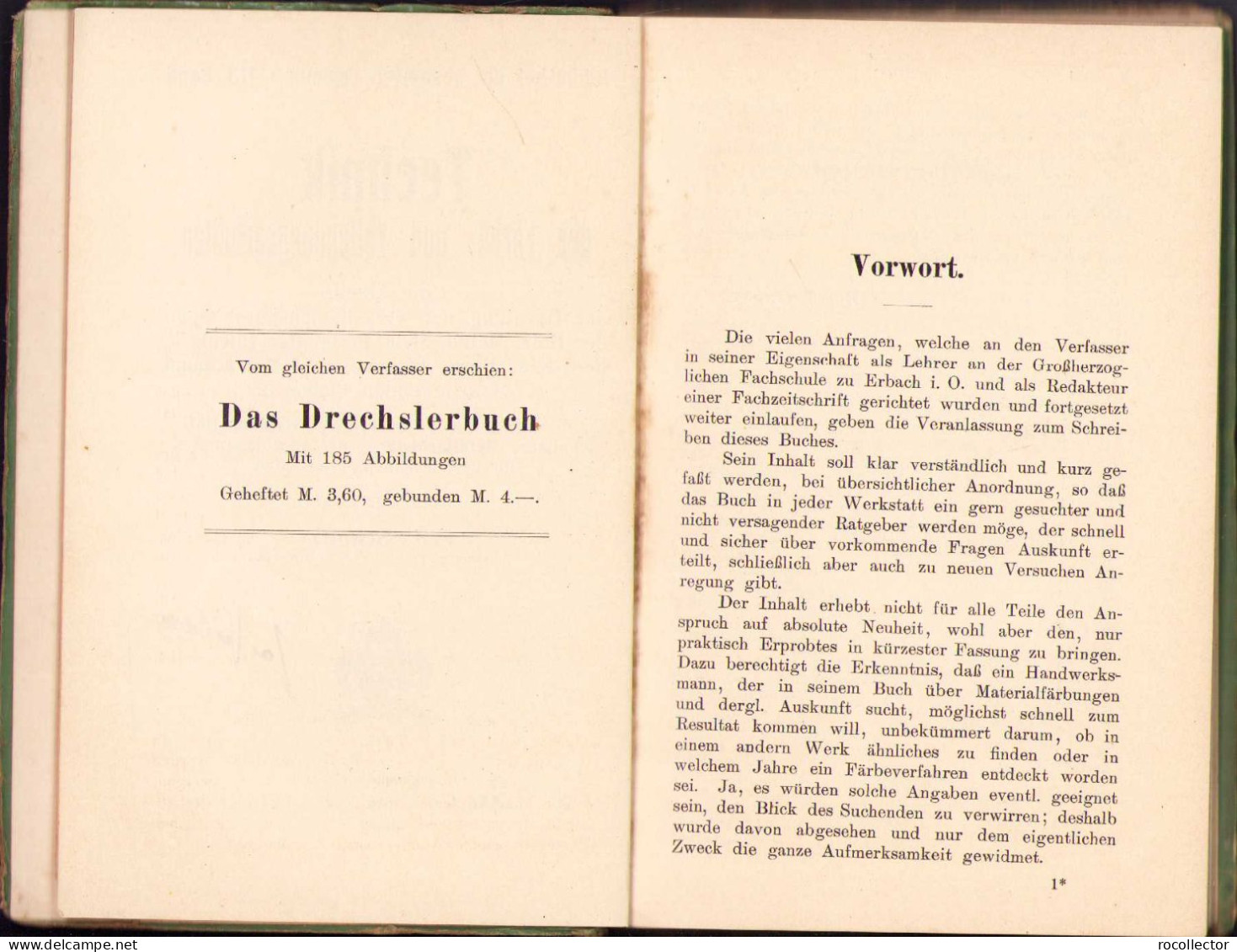 Technik Der Farbe- Und Vollendungsarbeiten. Eine Quelle Der Beratung Der Verschiedensten Fragen Der Holz, Metall, Stein - Livres Anciens