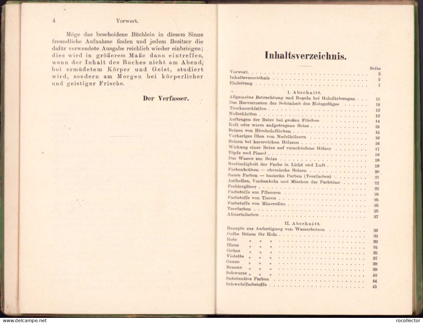 Technik Der Farbe- Und Vollendungsarbeiten. Eine Quelle Der Beratung Der Verschiedensten Fragen Der Holz, Metall, Stein - Livres Anciens