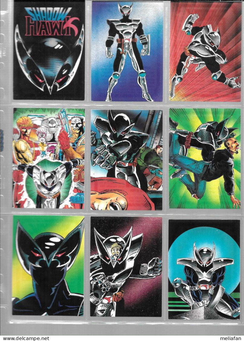 AD13 - SERIE COMPLETE 90 CARTES COMIC IMAGE - SHADOW HAWK - AUTRES SERIES DISPONIBLES - Other & Unclassified