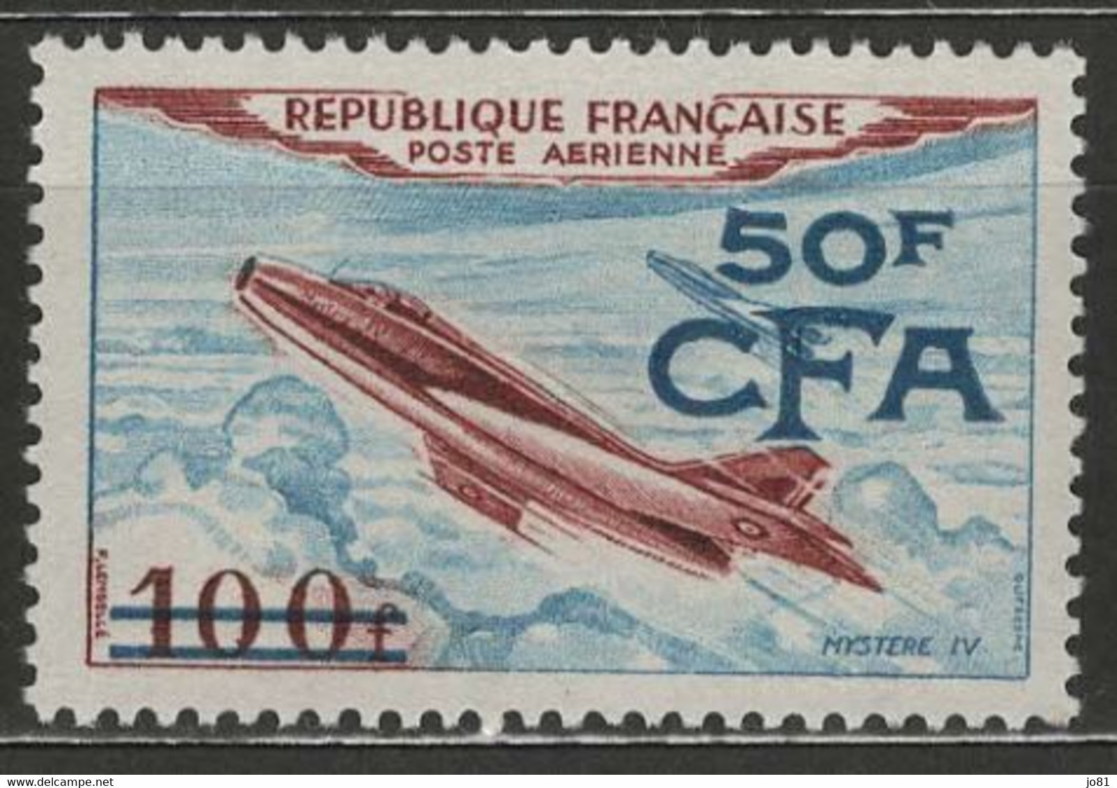 Réunion YT PA 52 Neuf Sans Charnière XX MNH - Airmail
