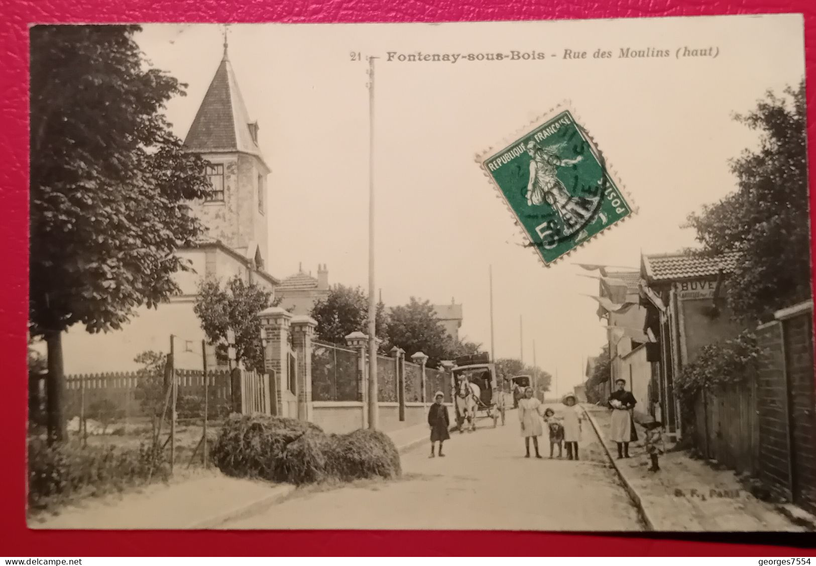 94 - FONTENAY-SOUS-BOIS  RUE DES MOULINS - Fontenay Sous Bois