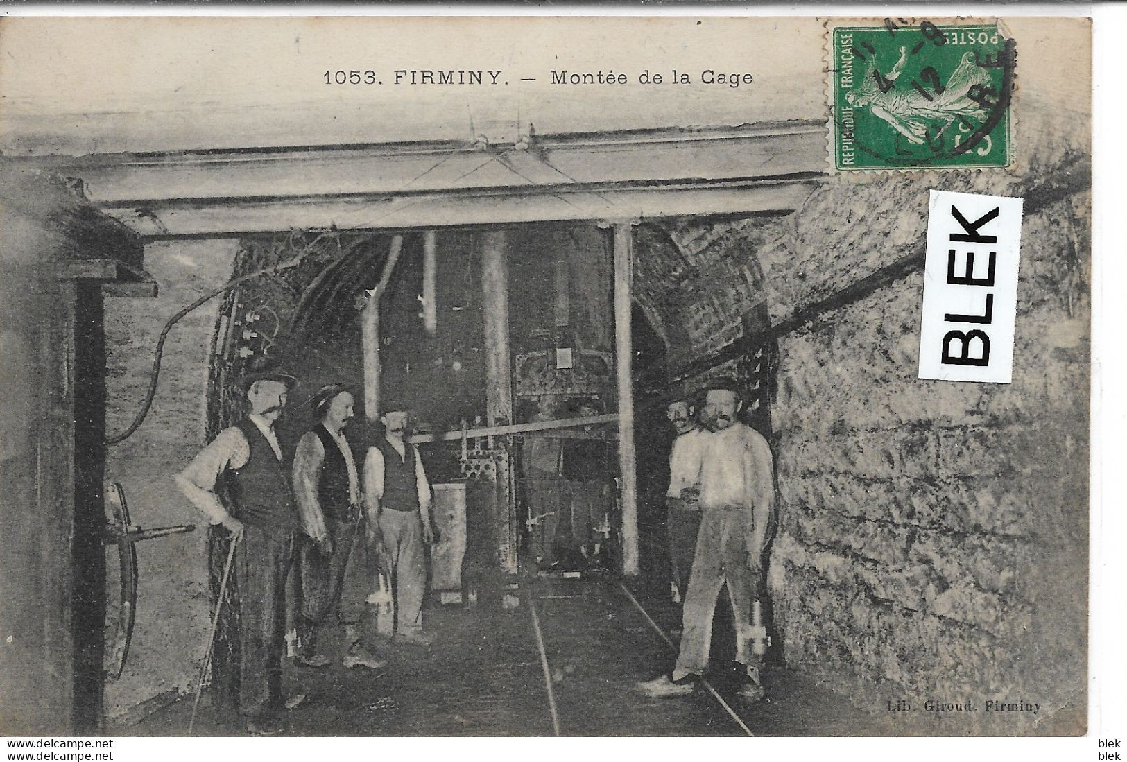 42 .  Loire : Firminy : Montée De La Cage . - Firminy