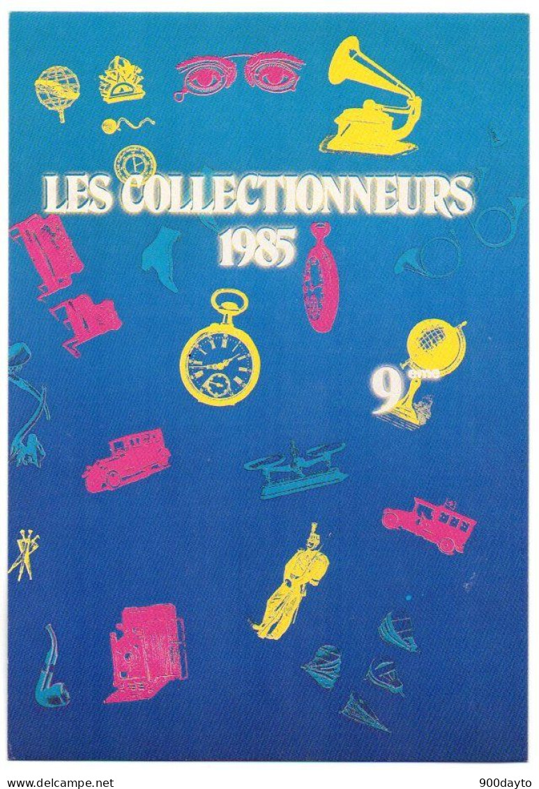 Lot De 2 CP PARIS. 1980. 11ème Salon International De La Carte Postale; 9ème Expo-vente "Les Collectionneurs". - Bourses & Salons De Collections