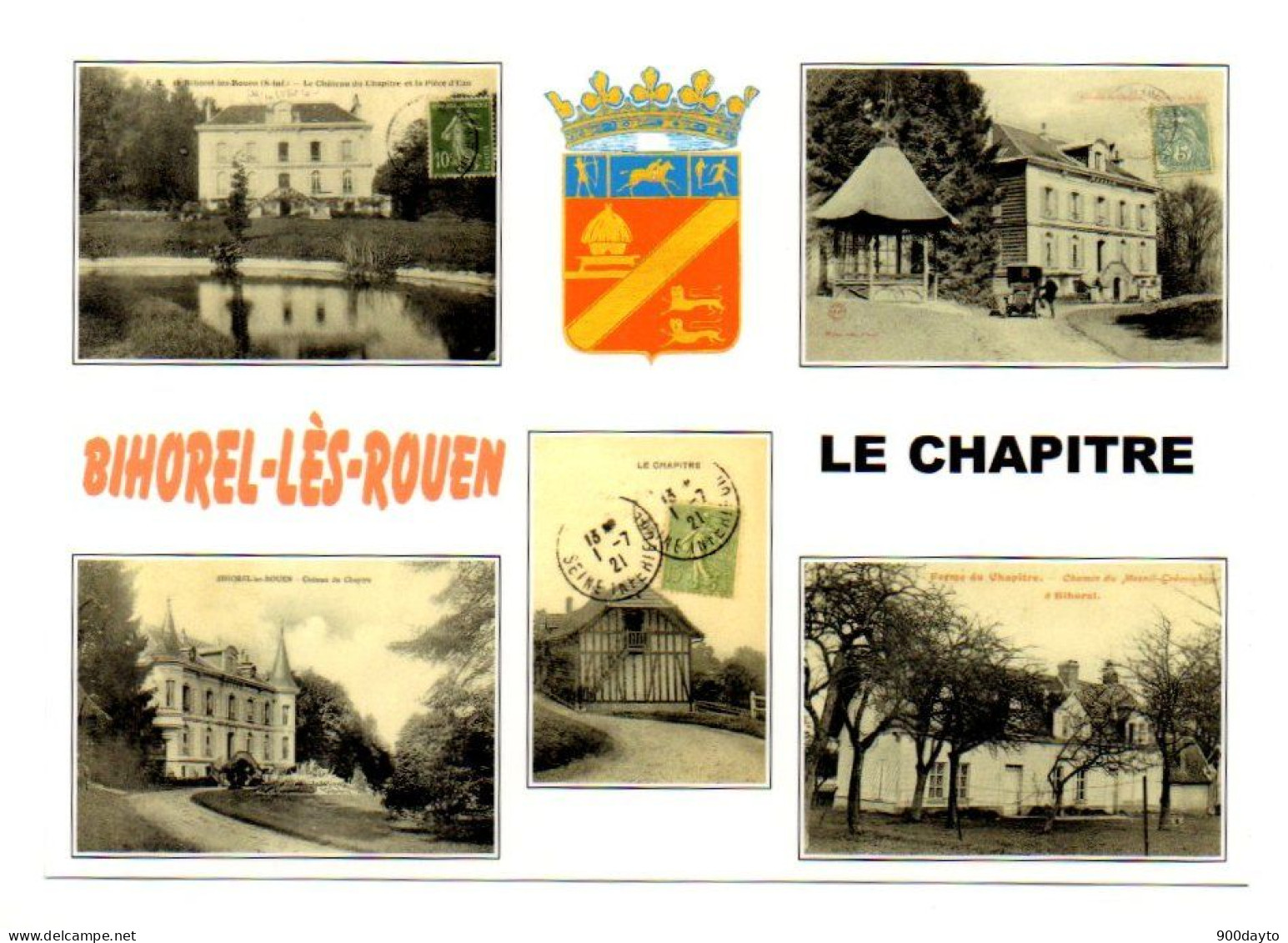 Lot De 2 CP. BIHOREL-LES-ROUEN. 2004. Transports Hippomobiles; 2005. Le Chapitre. - Bourses & Salons De Collections