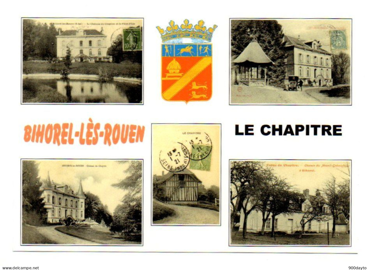 Lot De 2 CP. BIHOREL-LES-ROUEN. 2004. Transports Hippomobiles; 2005. Le Chapitre. - Borse E Saloni Del Collezionismo