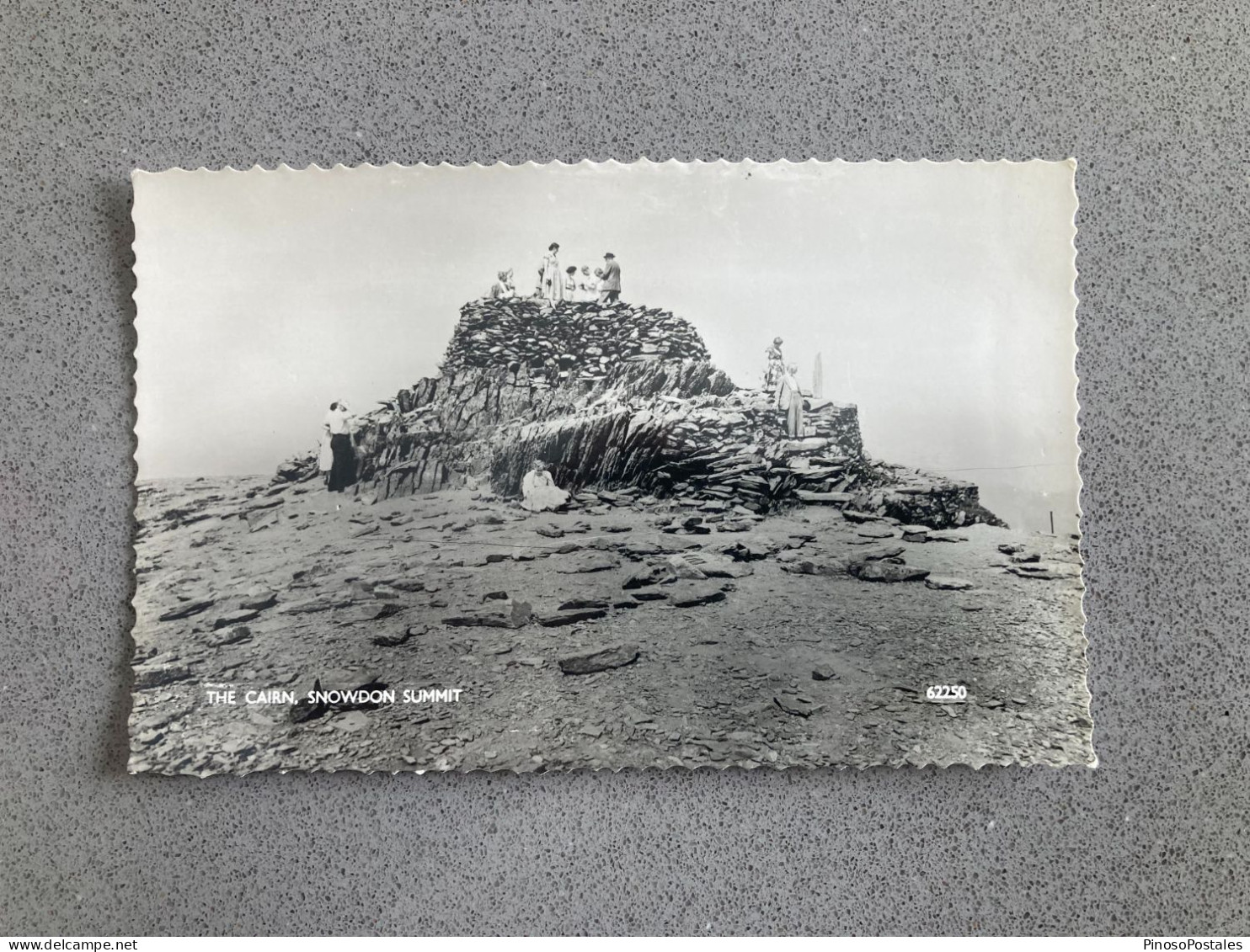 The Cairn Snowdon Summit Carte Postale Postcard - Caernarvonshire