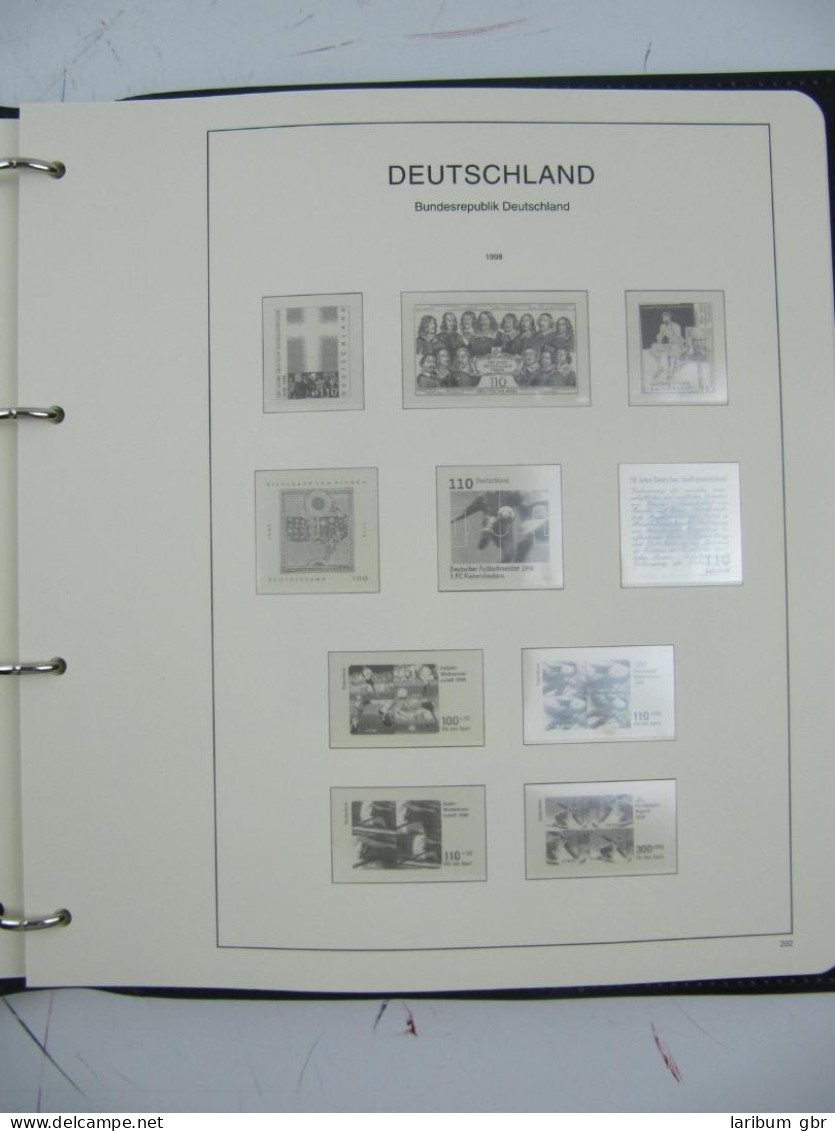 Leeres Vordruckalbum Deutsche Post BRD 1998-2002 #LL418 - Alben Leer