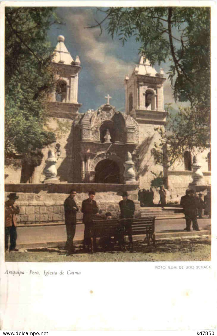 Peru - Arequipa - Iglesia De Caima - Pérou