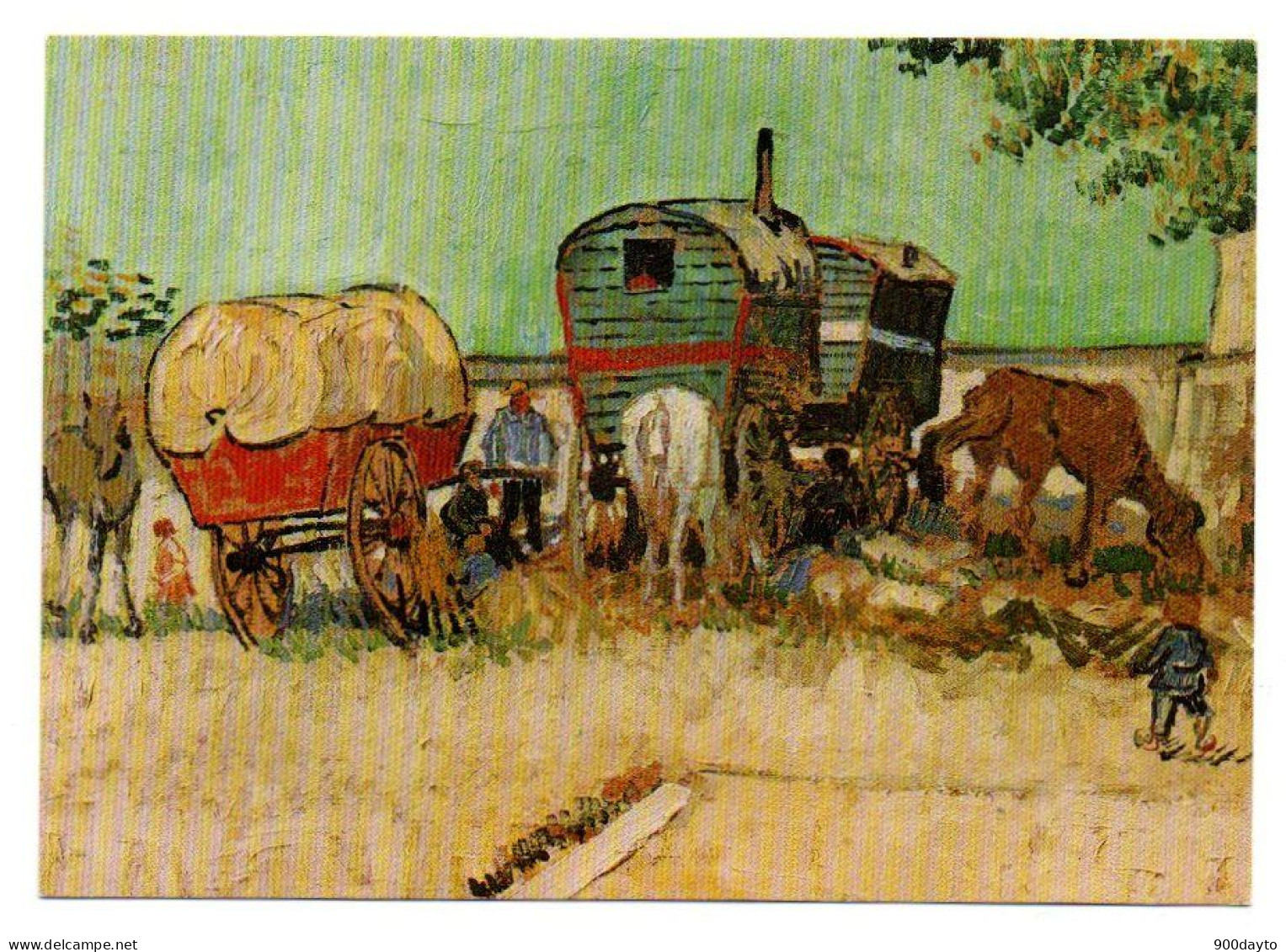 Musée Du Jeu De Paume. Van Gogh. "Les Roulottes, Campement De Bohémiens". - Museen