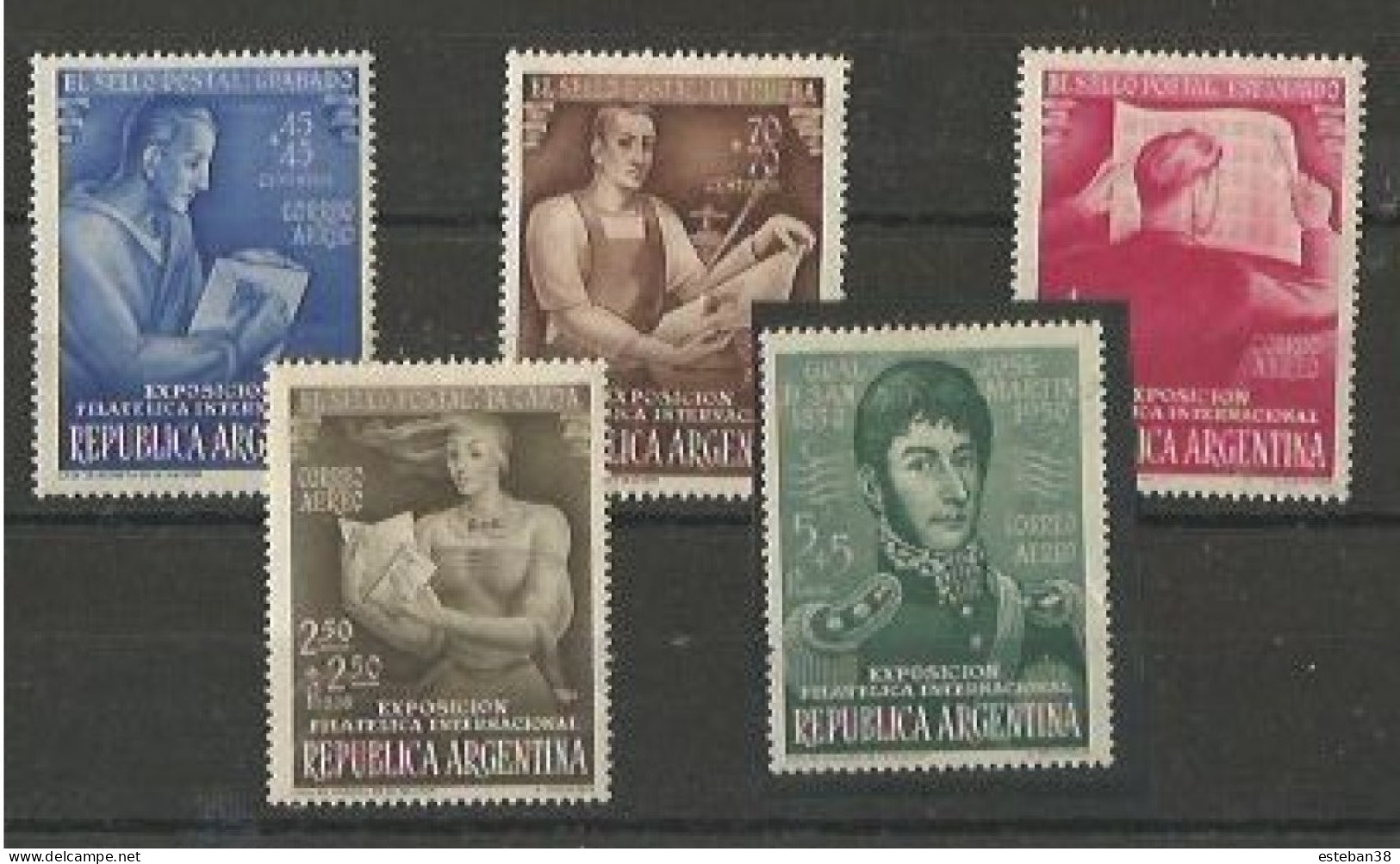 E.F.I.R.A  Gj 988-992* - Unused Stamps