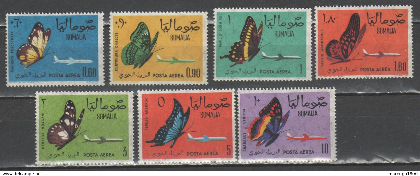 Somalia 1961 - Farfalle Posta Aerea            (g9611) - Somalië (1960-...)