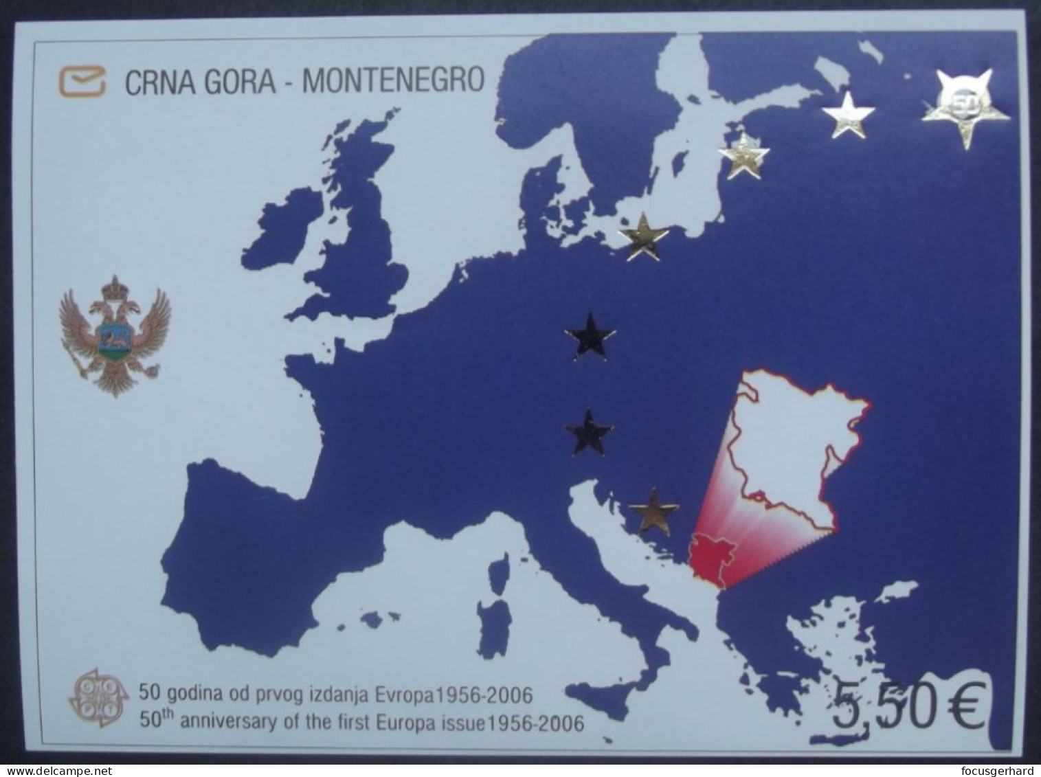 Montenegro  50 Jahre Europamarken     2006     ** - Montenegro