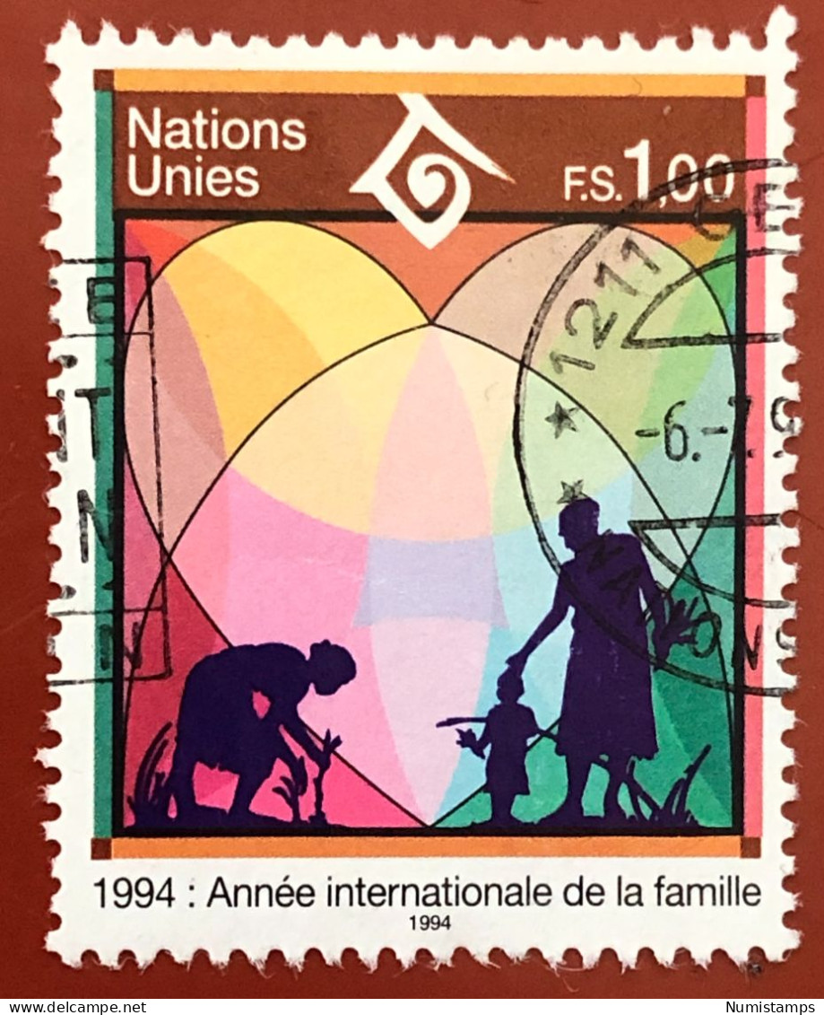 UN Geneva - International Year Of The Family - 1994 - Usados