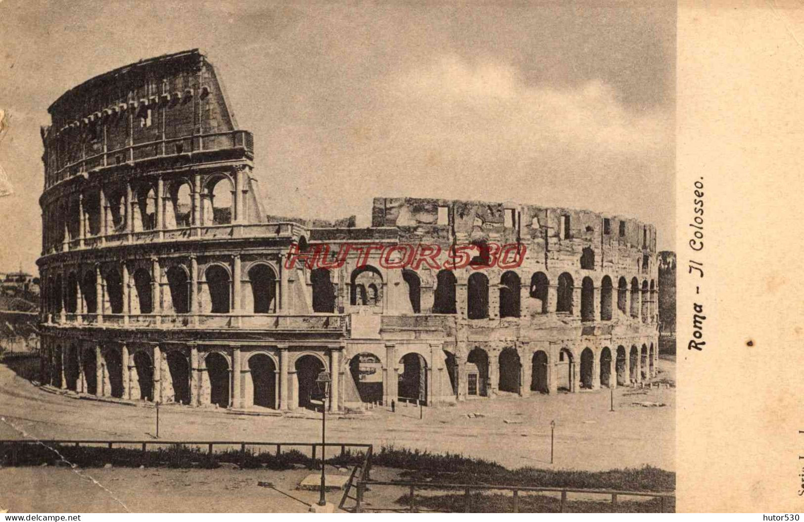 CPA ROMA - IL COLOSSEO - Colisée