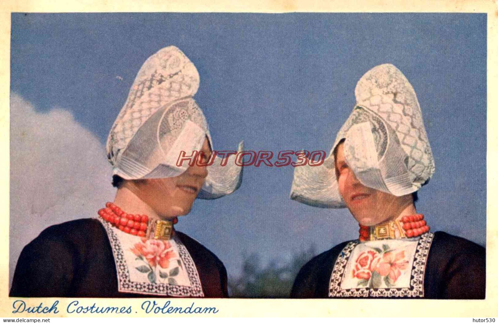 CPA HOLLANDE - DUTCH COSTUMES - VOLENDAM - Volendam