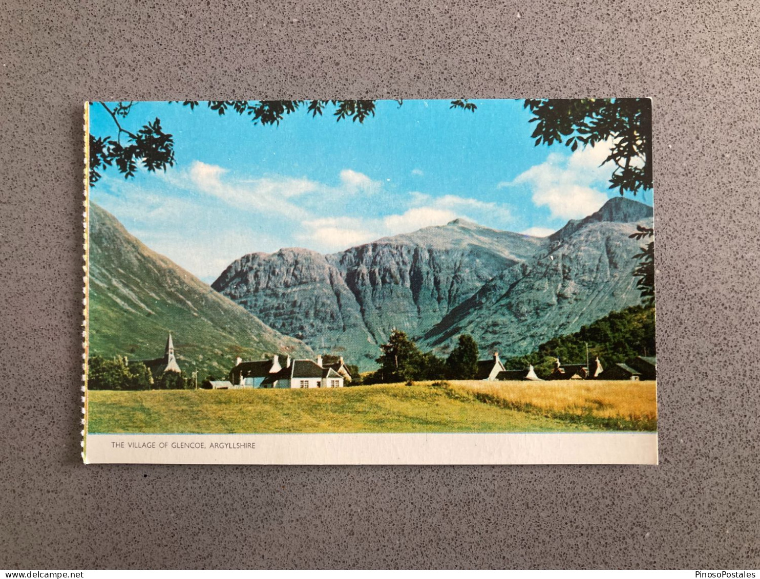 The Village Of Glencoe Argyllshire Carte Postale Postcard - Argyllshire